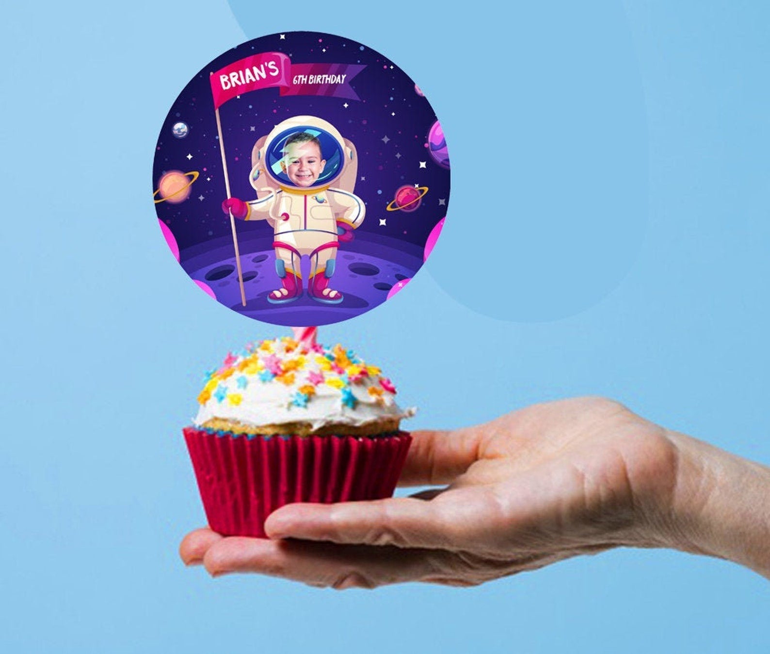 Birthday Cupcake Toppers Printable