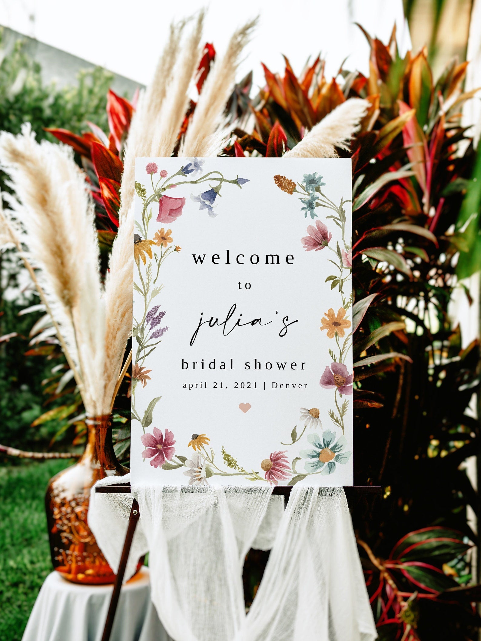 Welcome to our Wedding Sign Template, Welcome Wedding Template, Welcom