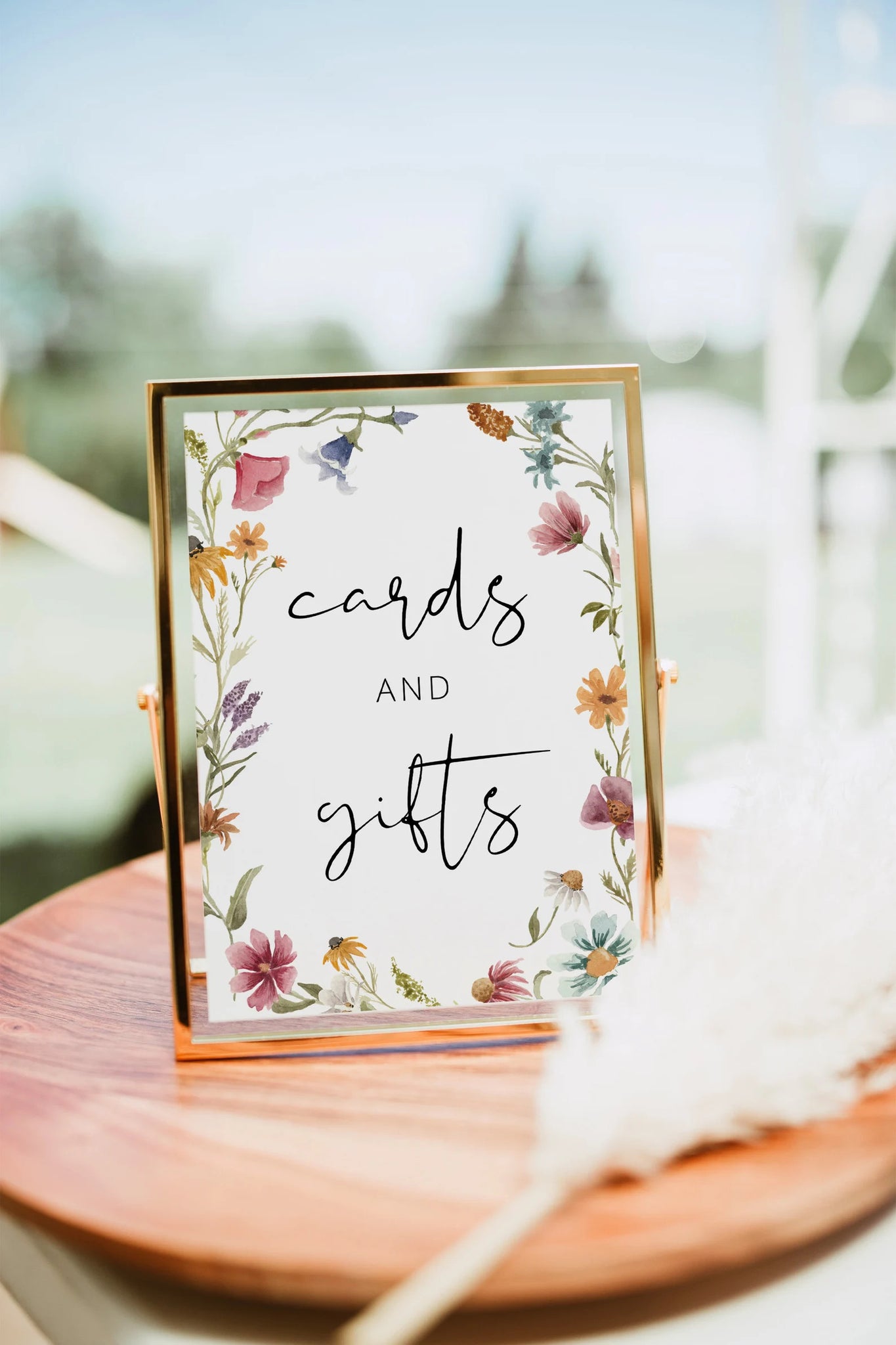 Martha | Wildflower Cards and Gifts Sign