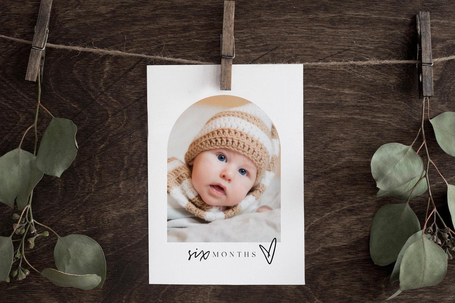 Baby Milestone Photo Cards, First Birthday Monthly Photo Banner Template, 1st Birthday Photo Banner, Baby Milestone Photo Cards
